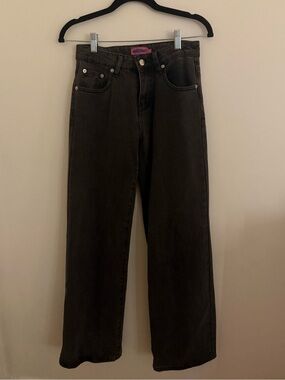 Edikted Straight Leg Women’s Jeans - Black
